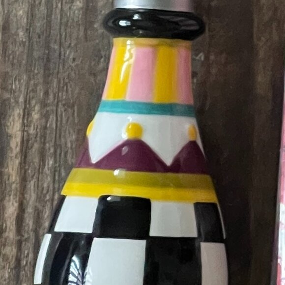 MacKenzie-Childs Hostess Gift Bundle – Courtly Check Cheese Spreader & Holiday N - Picture 7 of 13